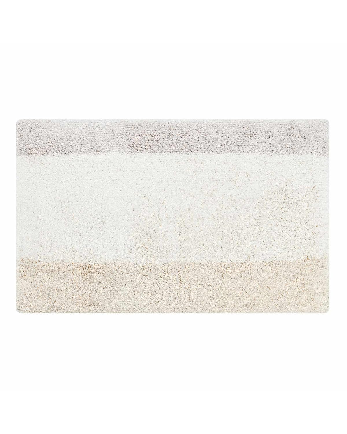 House of Noa Bath Mat – 100% Plush Cotton Non Slip Luxury Bathroom Rugs Washable – Soft Handmade Absorbent Bath Mat for Bathroom Floor, Vanity, or Tub-Side Use – Riley Swan 21x34