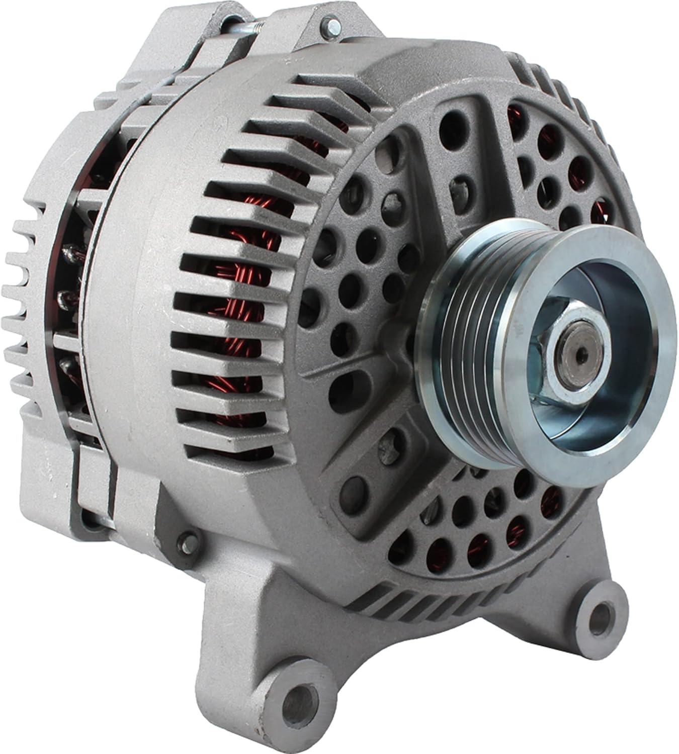 DB Electrical 400-14191 12V 130A Alternator Compatible With/Replacement For Ford Crown Victoria 1992-1994, E-150 Econoline 1997-2002, 2007-2008 321-1304, 321-1833, 334-2249, 334-2249A, Clockwise