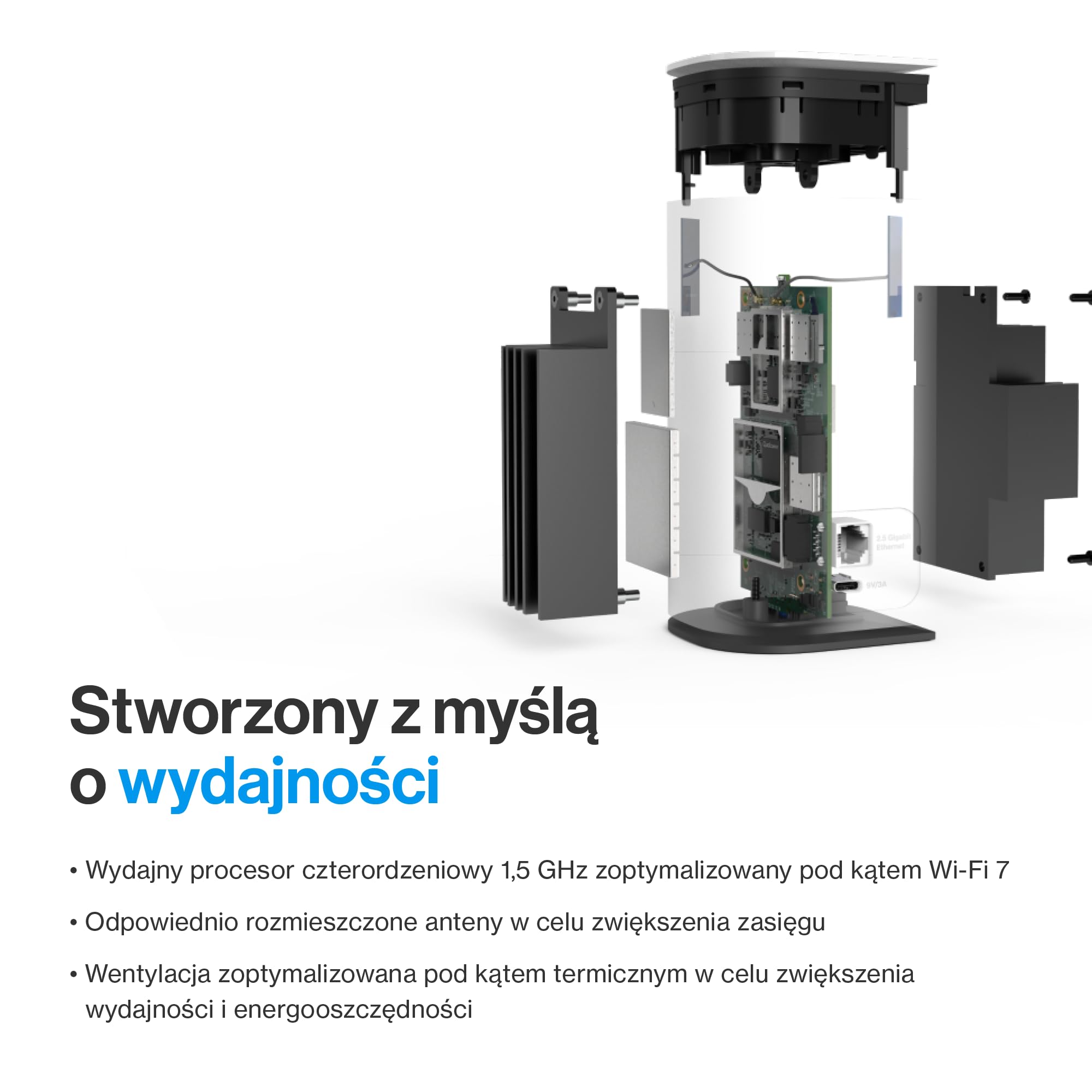 Linksys Velop Micro 7 Mesh-System | Dual-Band mit BE5000 WLAN-Geschwindigkeit | Mesh-Abdeckung bis zu 200 m2 pro Node | 2,5 Gbit/s Ethernet | 1,8X schnelleres WLAN als WiFi 6 | 1er-Pack