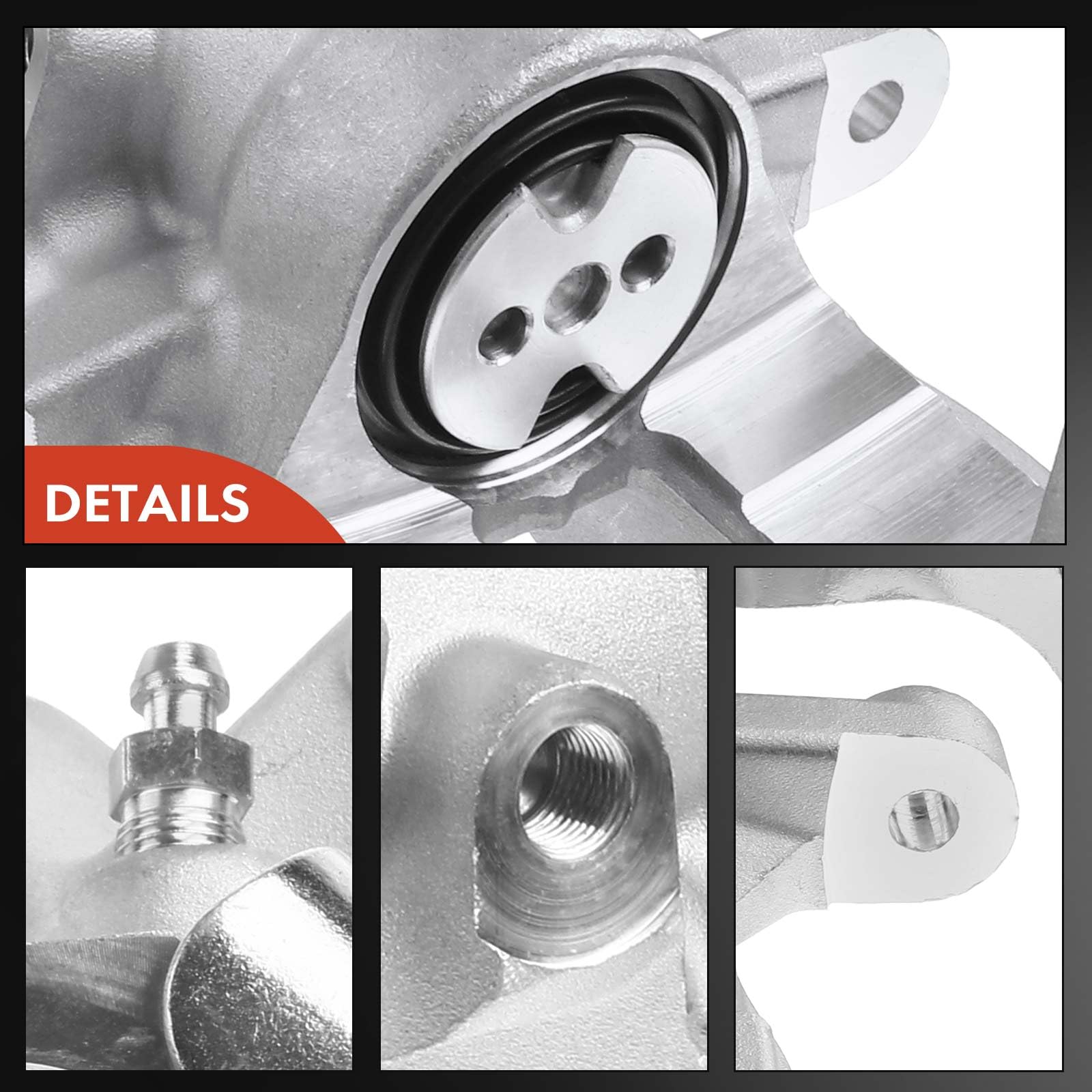 Frankberg Pinza Freno Posteriore Sinistra Fusione di allum.i.n.io Compatibile con C4 Grand Picasso I UA C4 Picasso I MPV UD Replace# 344248