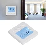 Thermostat numérique avec grand LCD Affichage, Thermostat intelligent Thermostat électrique non programmable pour la maison