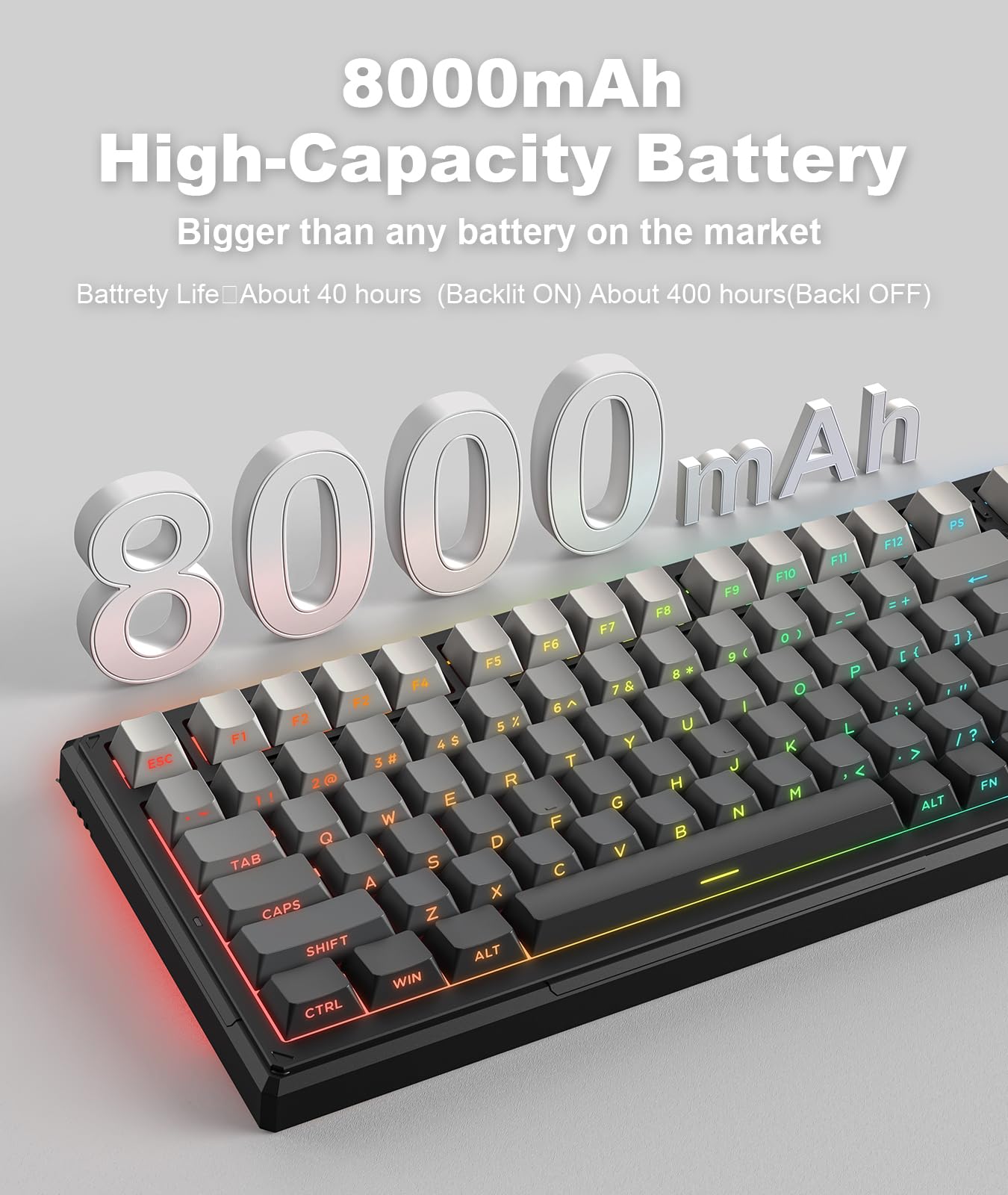 Amazon.com: Wireless Gaming Keyboards Gasket Mechanical Keyboard