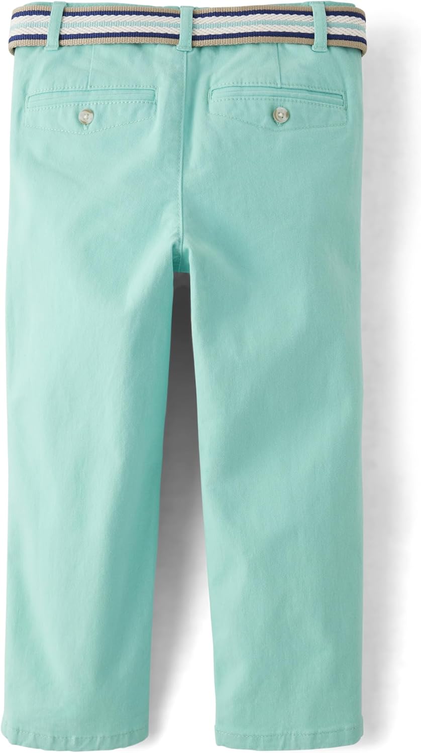 Gymboree Boys' and Toddler Belted Chino Pants - Picture 18 of 32