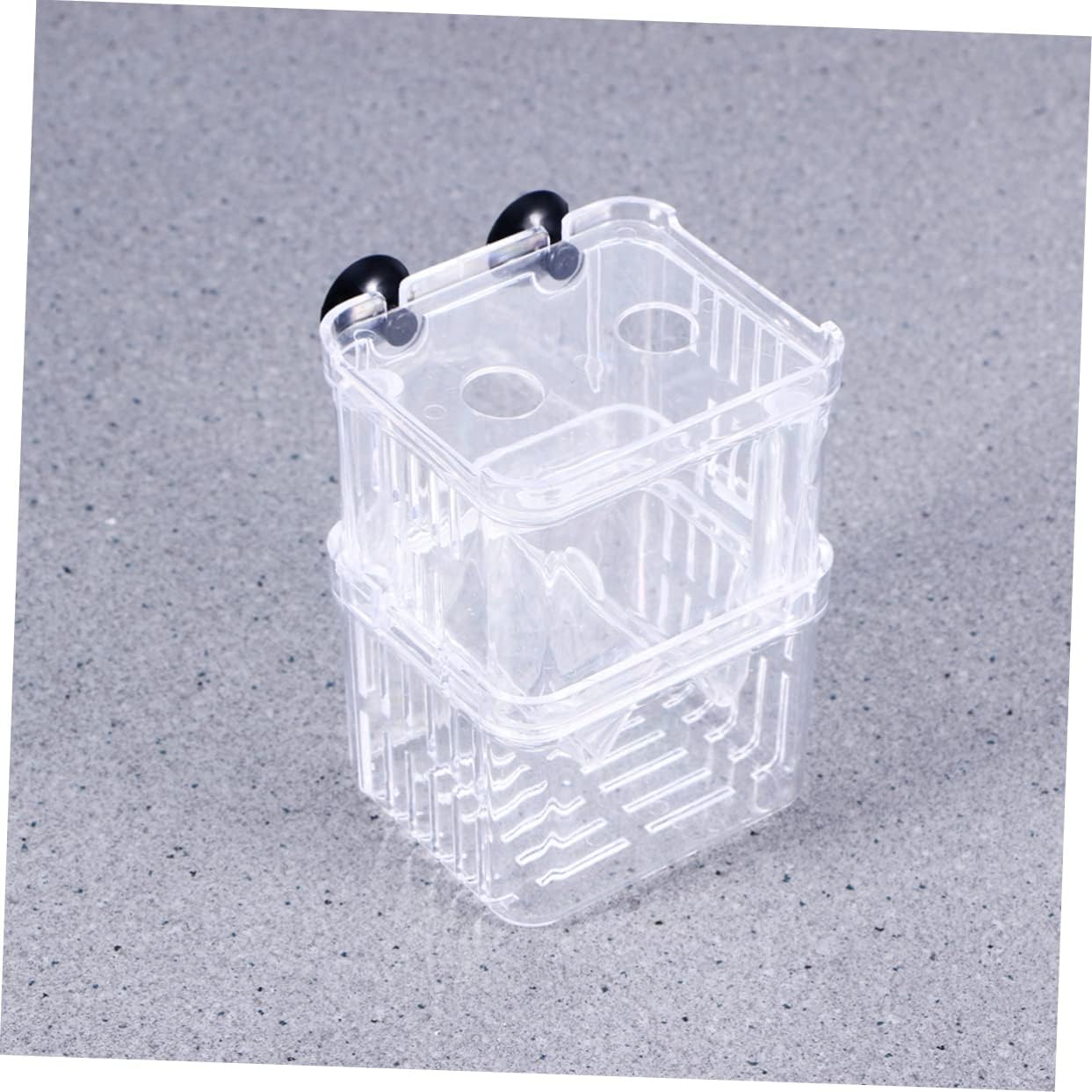 Didiseaon 3pcs Aquarium Fish Breeding Box Double Design for Safe Hatchery Incubation Optimized Water Flow and Enhanced Survival Rate of Fish