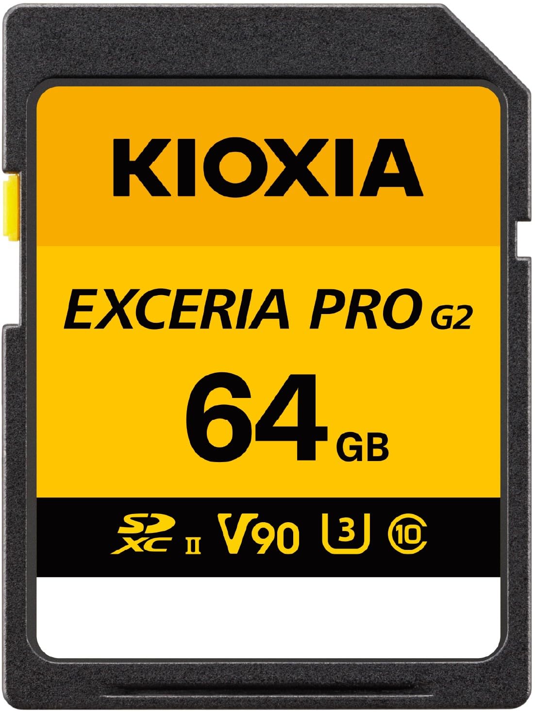 Amazon | KIOXIA(キオクシア) SDカード EXCERIA PRO G2 64GB SDXC UHS 