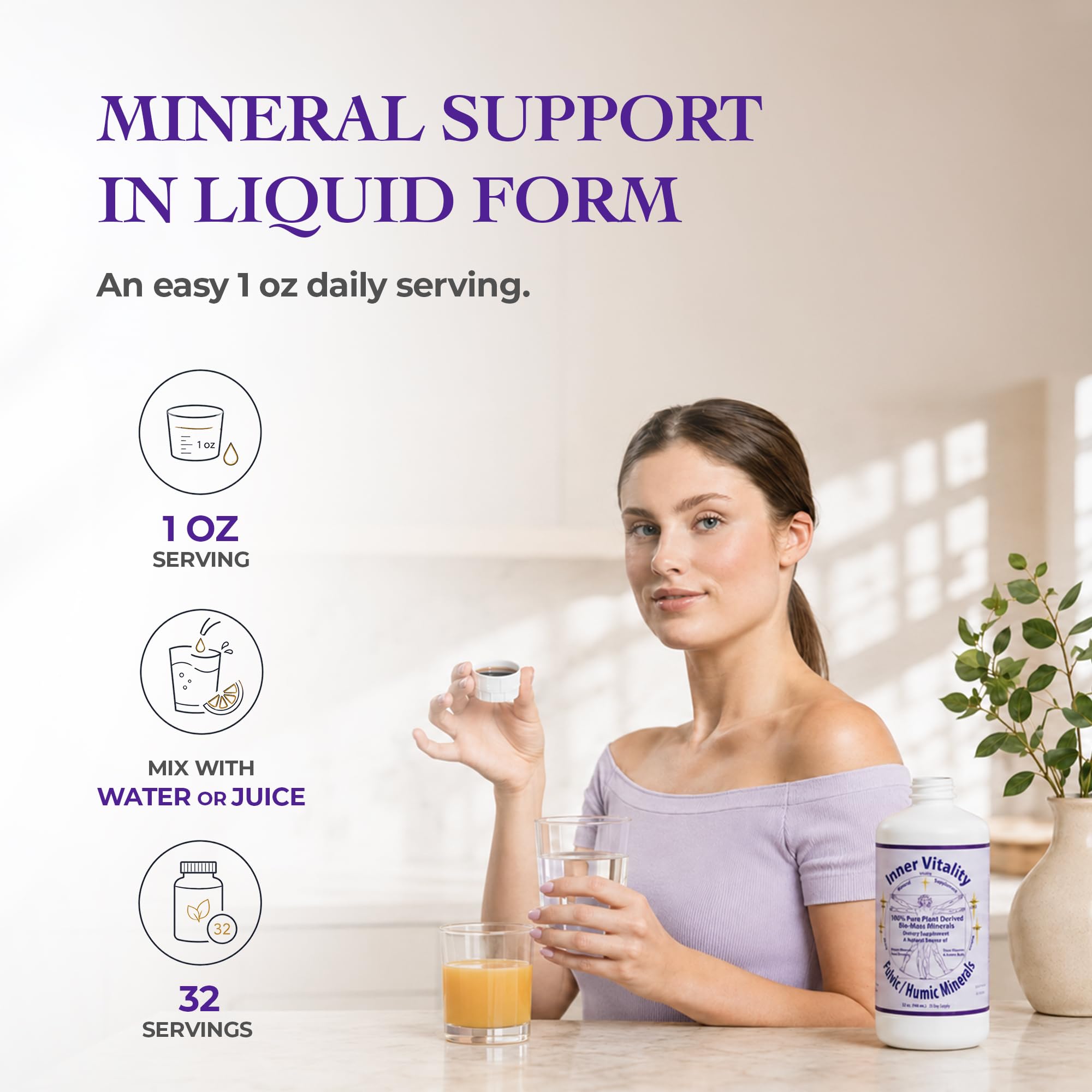 Inner Vitality Fulvic Humic Mineral Blend Trace Elements Vitamins and Amino Acids Morningstar Minerals (1 Gallon) — Amazon image 6