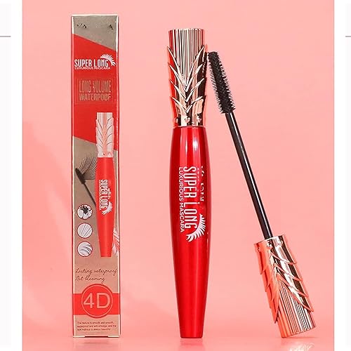 Miniatura 7 de Yanquina - Máscara de pestañas Yanqina súper larga, 4D impermeable y a prueba de sudor, máscara de lujo súper larga, máscara de alargamiento