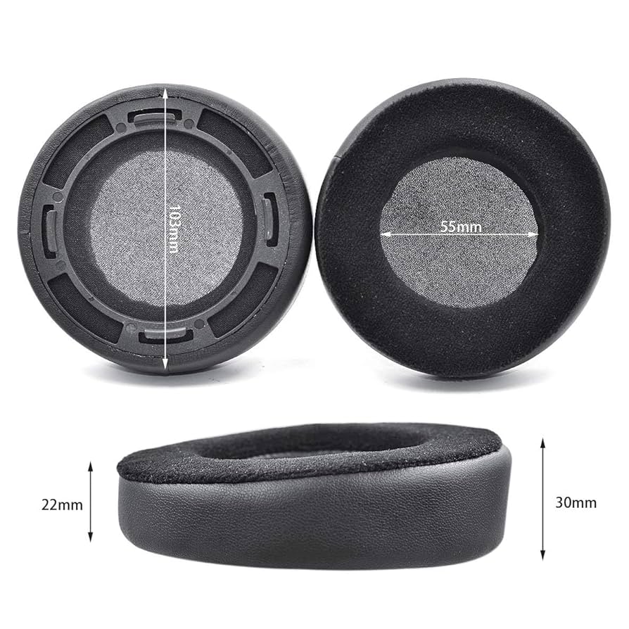 Amazon | SUNDARA HE400 交換用イヤーパッド ベルベット レザー