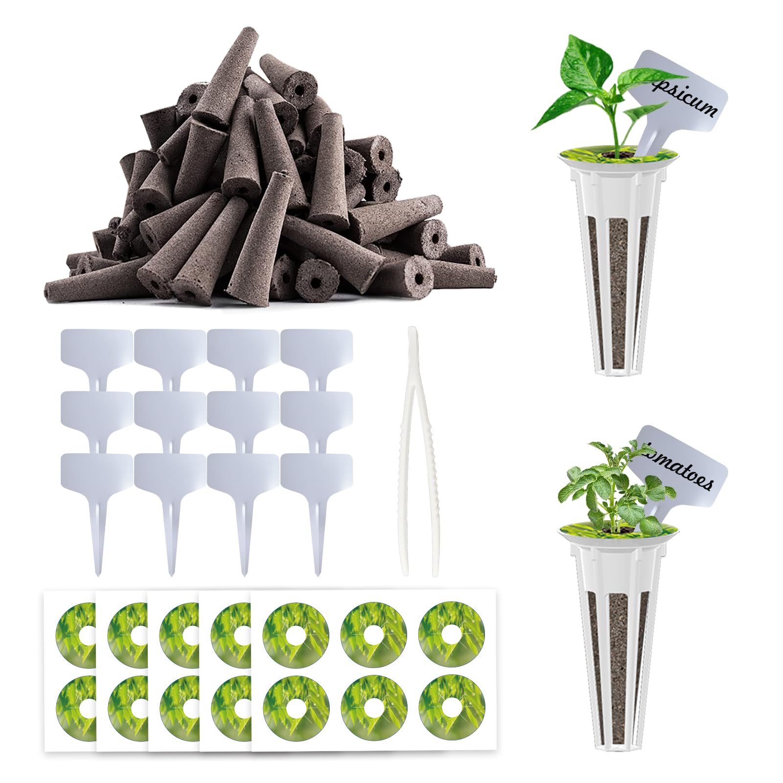 73 Pack Hydroponic Pods Supplies for Aerogarden Pods