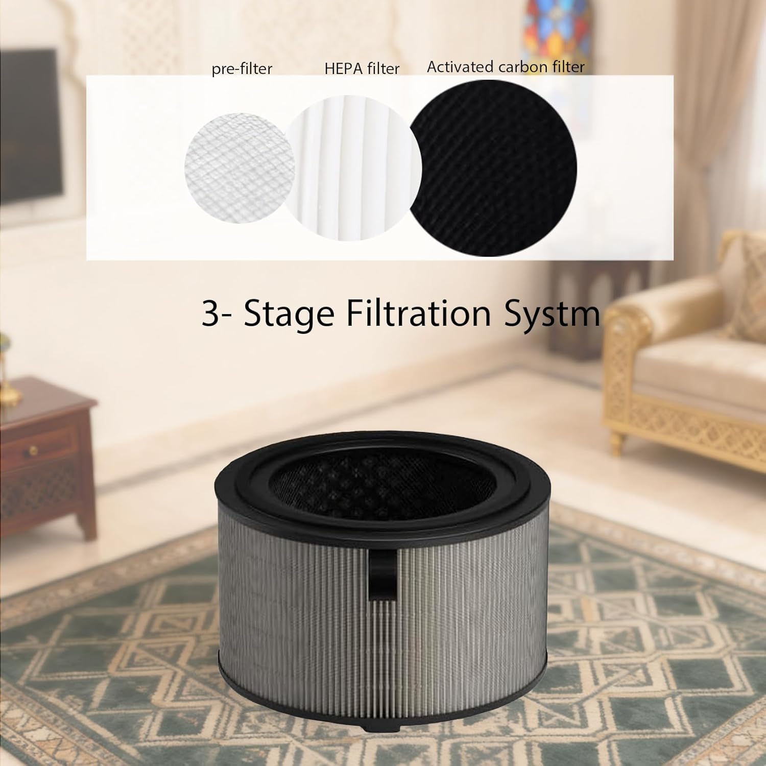 الأصلي - فلتر بديل FY3200 لجهاز تنقية الهواء فيليبس AC3220 وAC... - view 3