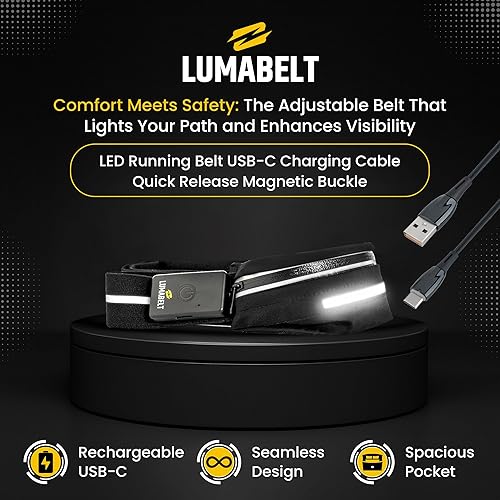 Miniatura 2 de Luces de correr para corredores luz LED de seguridad recargable para kit de supervivencia al aire libre, accesorios de campamento, equipo de