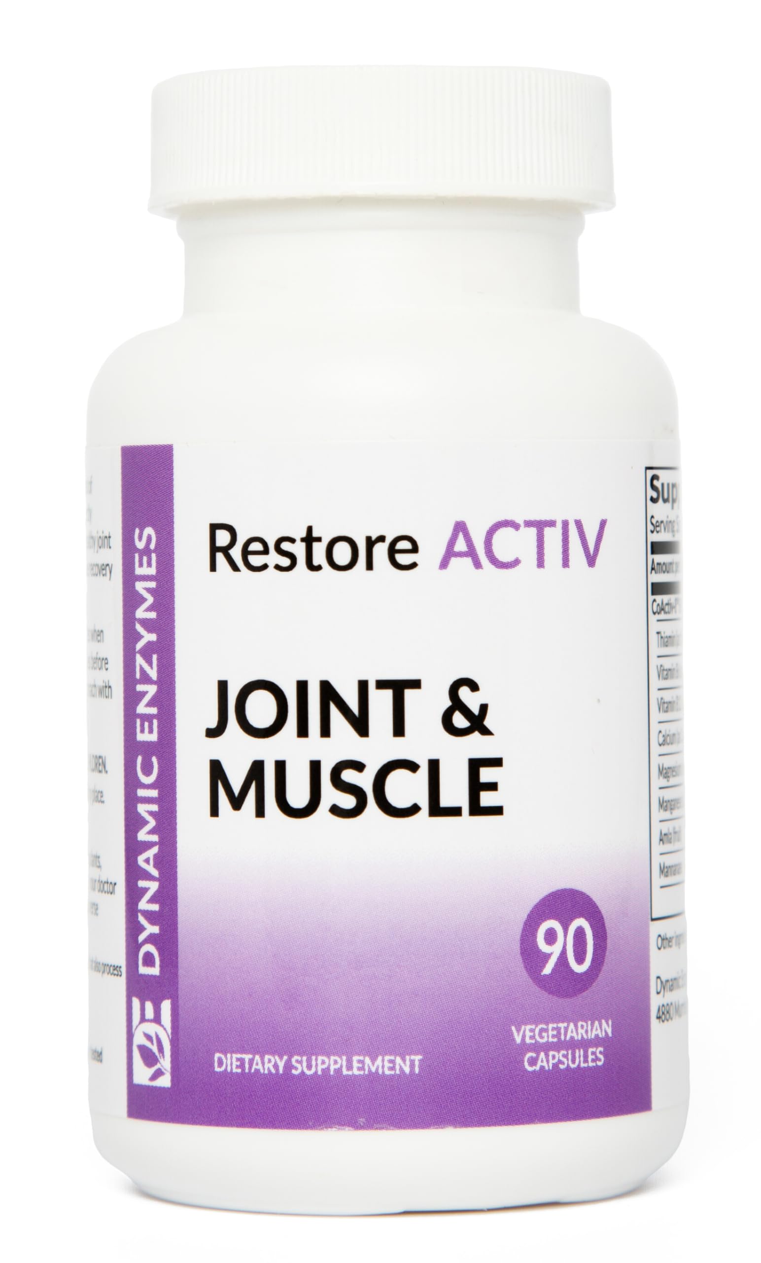 Dynamic Enzymes – Suplemento de multi-enzimas com serrapeptase 90.000 SPU e nattokinase 400 FU – 90 cápsulas vegetais