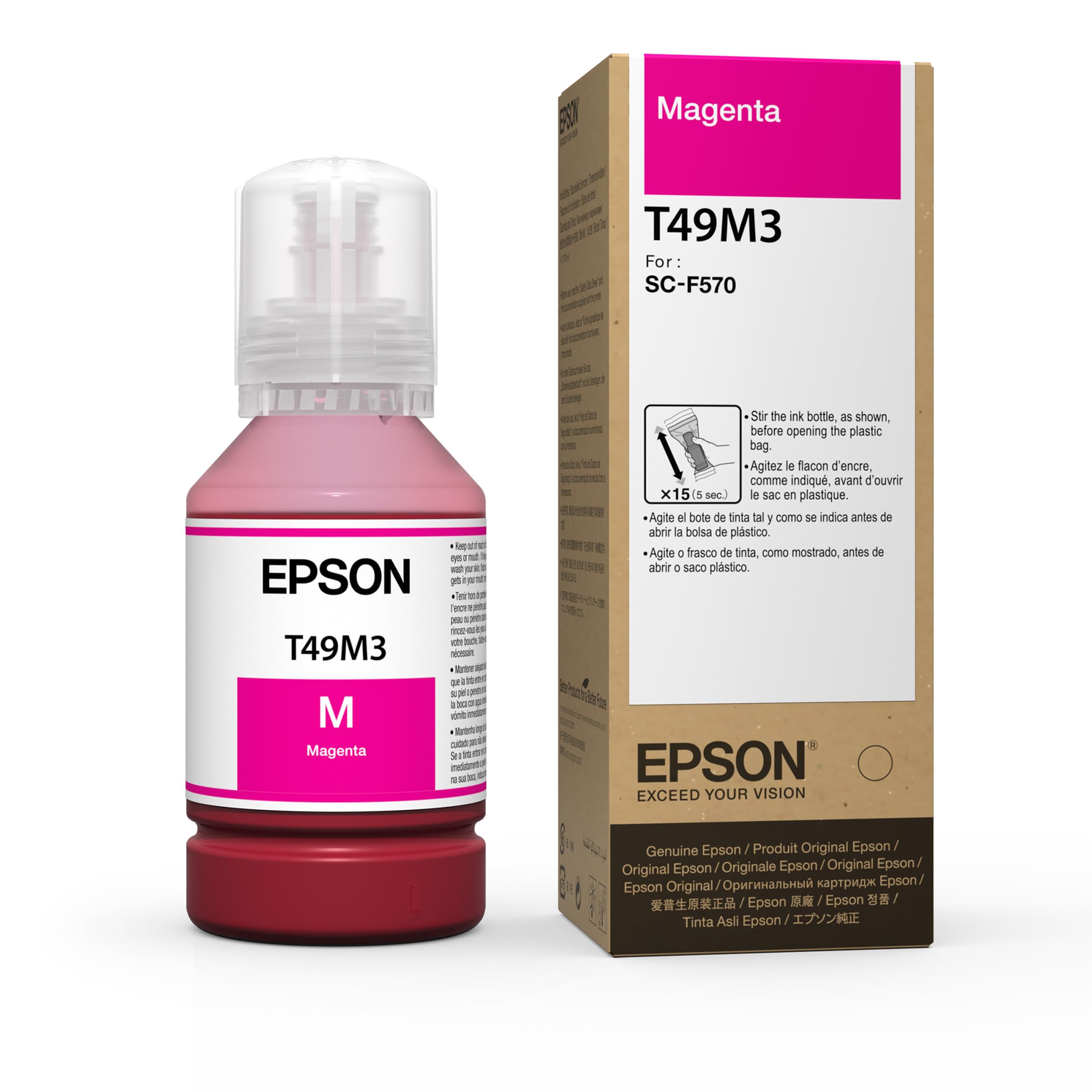 Amazon.com: Epson Genuine Dye-Sublimation Ink Refill Bottles nfor