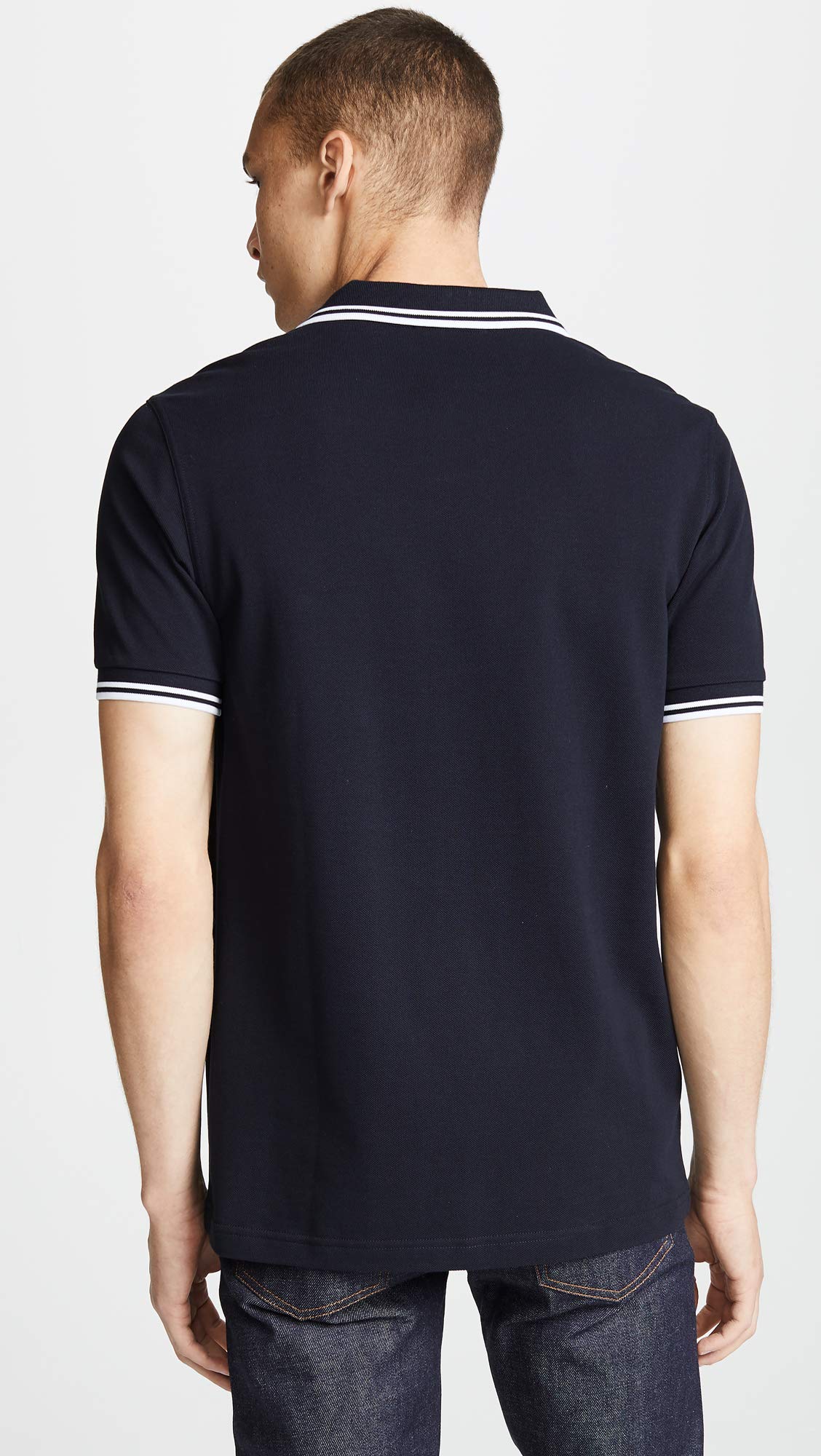 Fred Perry Twin Tripped Shirt Camisa de Tenis Hombre
