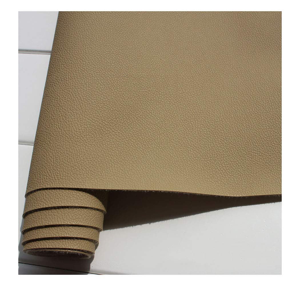 Tissu simili cuir kaki stretch résistant pour remplacer les tissus rigides difficiles à coudre à la machine