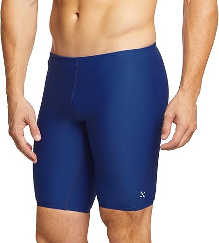 Miniatura 3 de Nabevin Bañador Jammer ProLT Endurance+Traje de baño de entrenamiento sólido para hombre