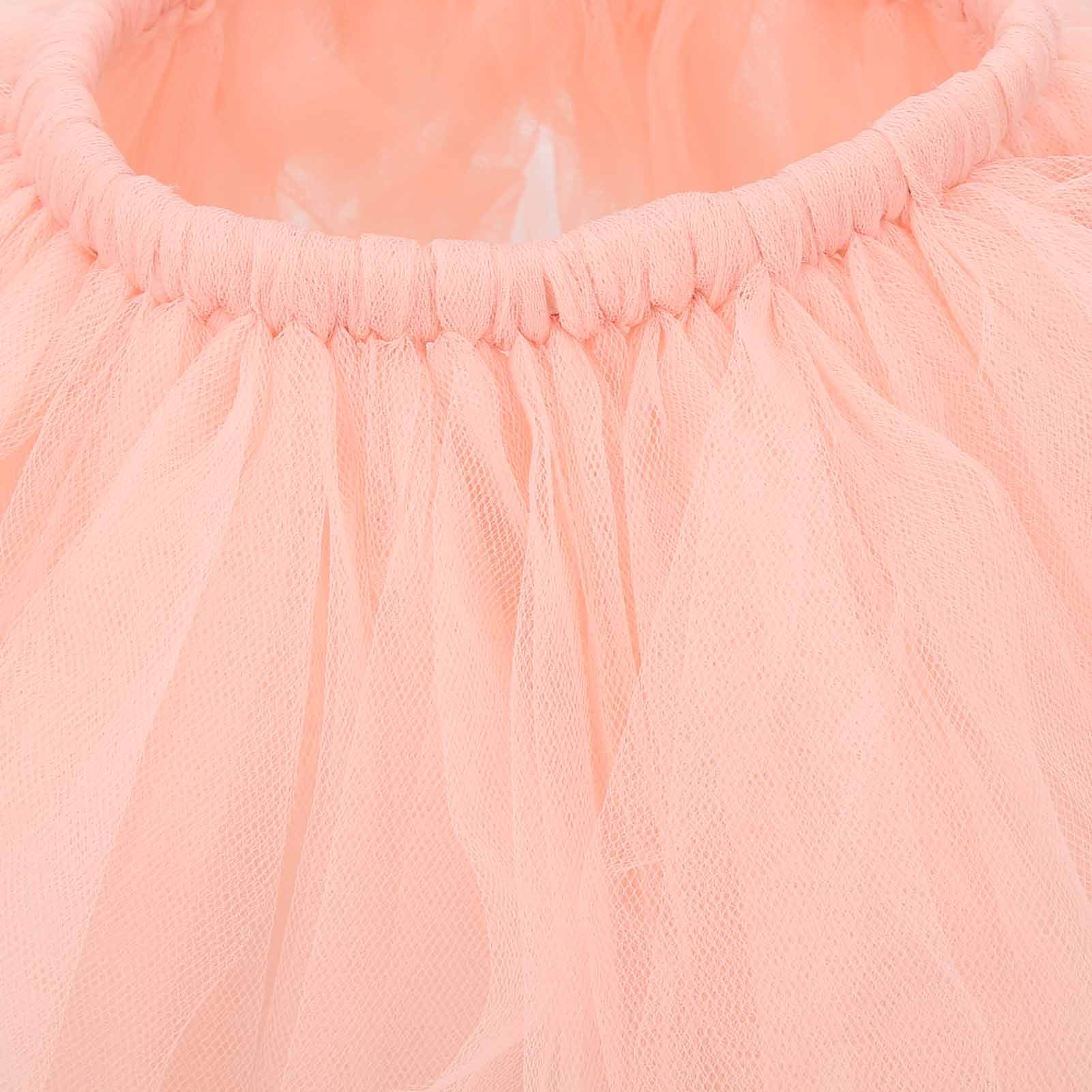 Set Fotografia Neonato con Gonna Tutu, Fascia Fiori e Fascia Petto, Morbido Outfit per Servizio Fotografico Bambine 0-1 Anno