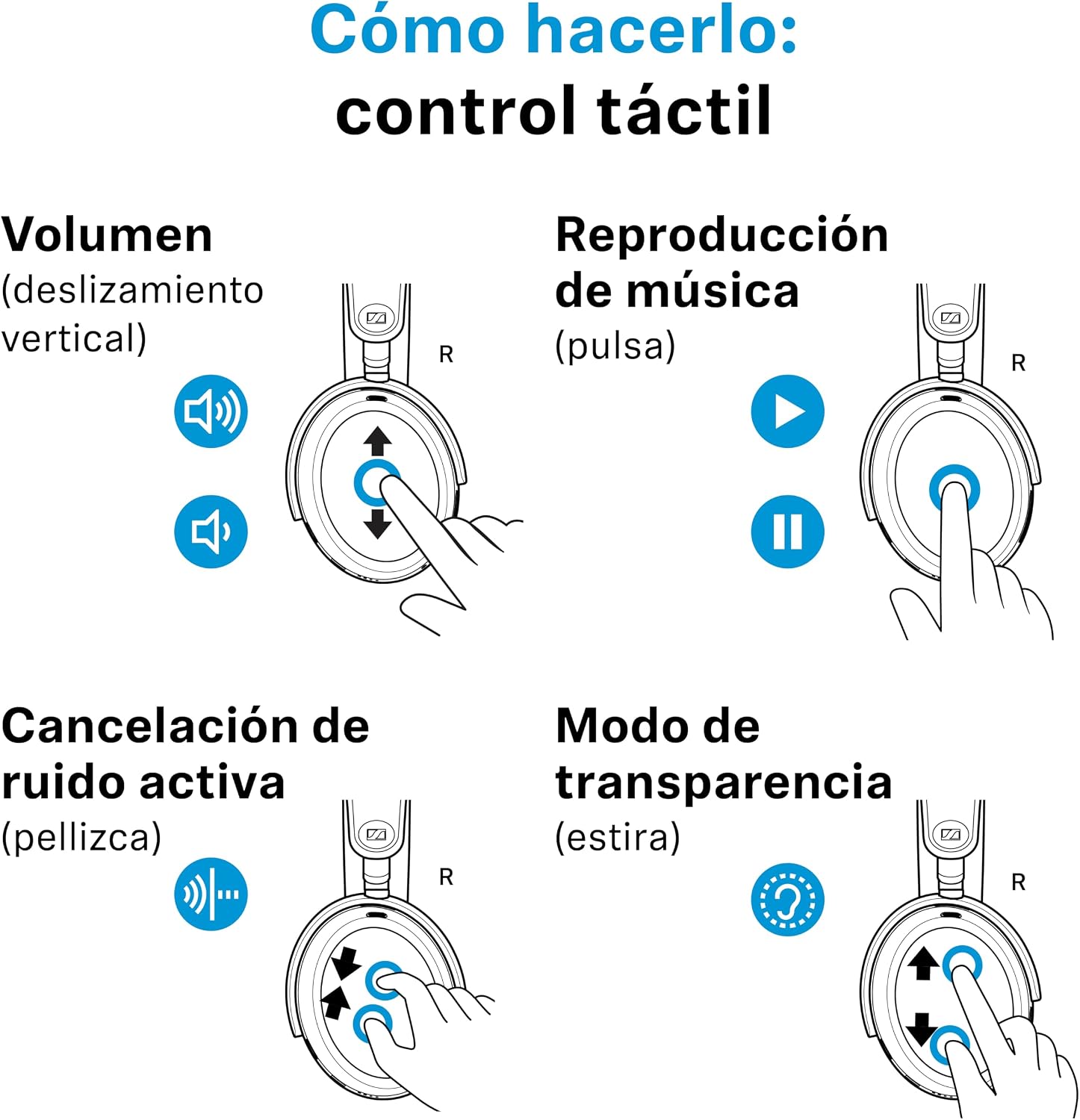 Sennheiser Momentum 5 Auriculares Inalámbricos con cancelación de Ruido 14