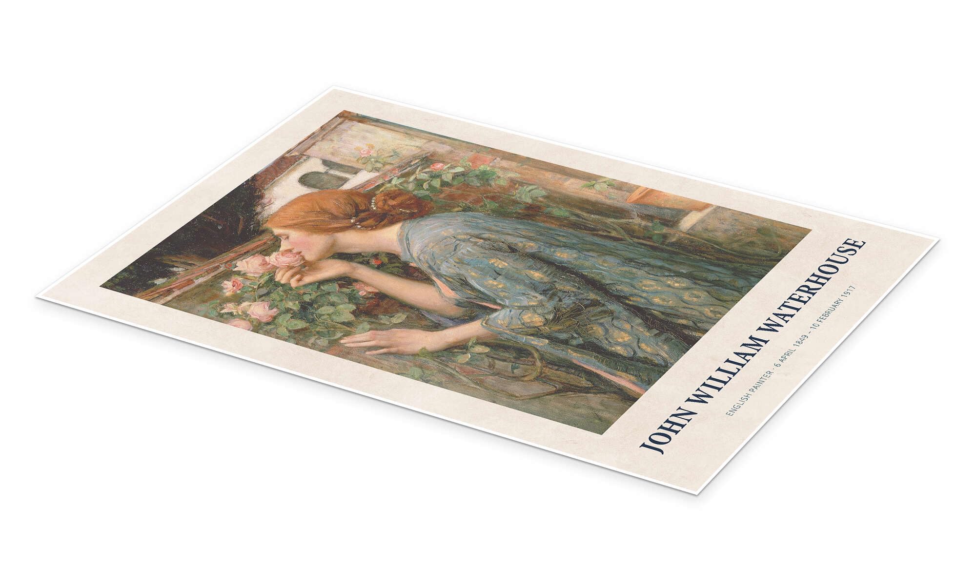 Posterlounge The Soul of the Rose, 1903 Poster | 90 x 130 cm di John William Waterhouse Quadri Decorazione per pareti