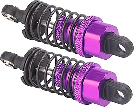 Amortecedor Amortecedor, Amortecedor de Alumínio RC de 63mm Amortecedor RC Amortecedores fáceis de instalar e remover para peças de atualização de carro RC(Roxa)