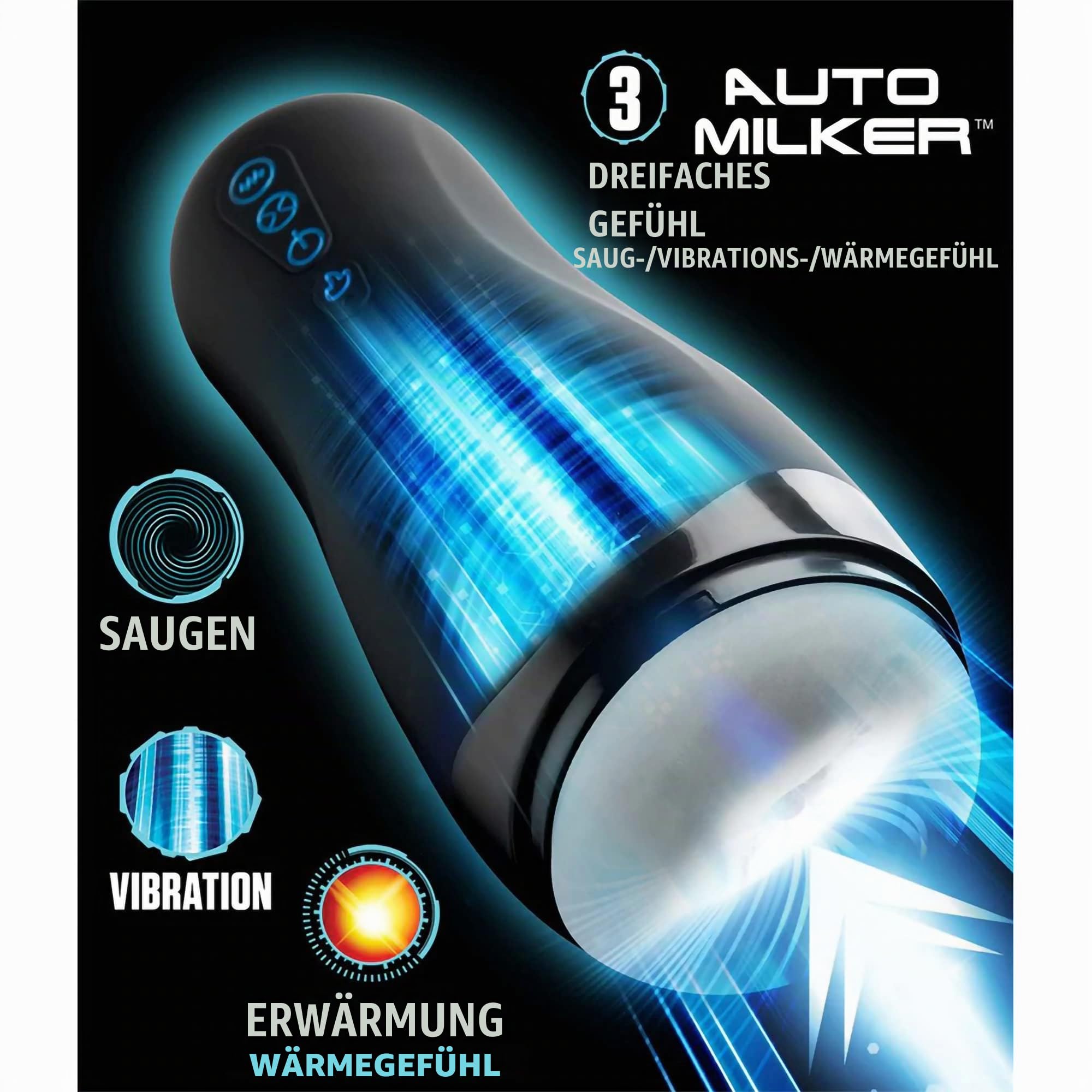 Melkmaschine für Männer - Auto Milker