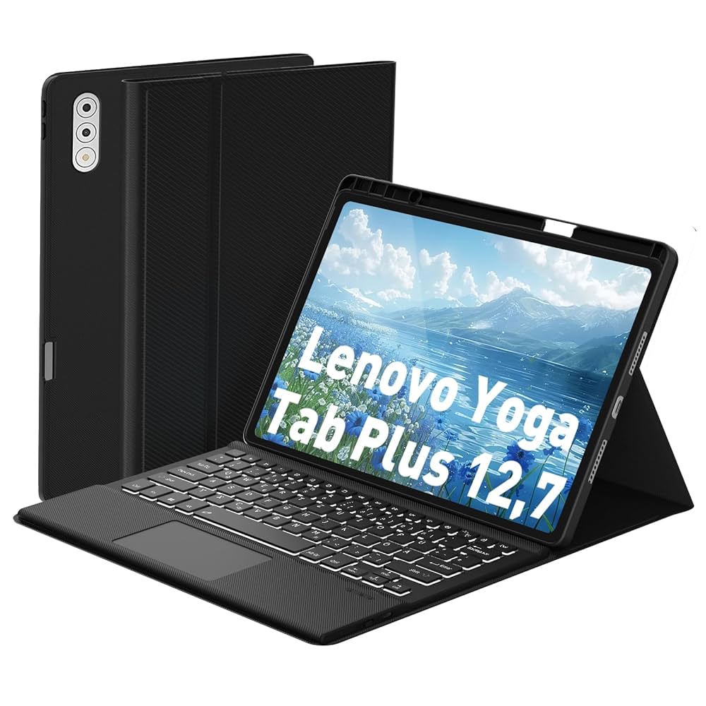 Lenovo Yoga Tab Plus 本体+キーボードケースセット Amazon.com: Keyboard Case Touch for Lenovo Yoga Tab Plus