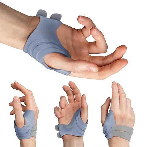 MARS WELLNESS CMC Thumb Brace - Soporte de restricción para el pulgar CMC Articulación Pulgar Artritis Férula estabilizadora para osteoartritis y