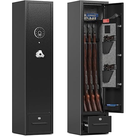 4-Gun Safe: Ultimate Security for Rifes and Pistols