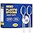 [100 Count] Clear Plastic Spoons Heavy Duty, Premium Disposable Spoons, Durable Plastic Cutlery for for Parties, Picnics, Big Event, Daily Use - Heat Resistant & BPA Free - Clear