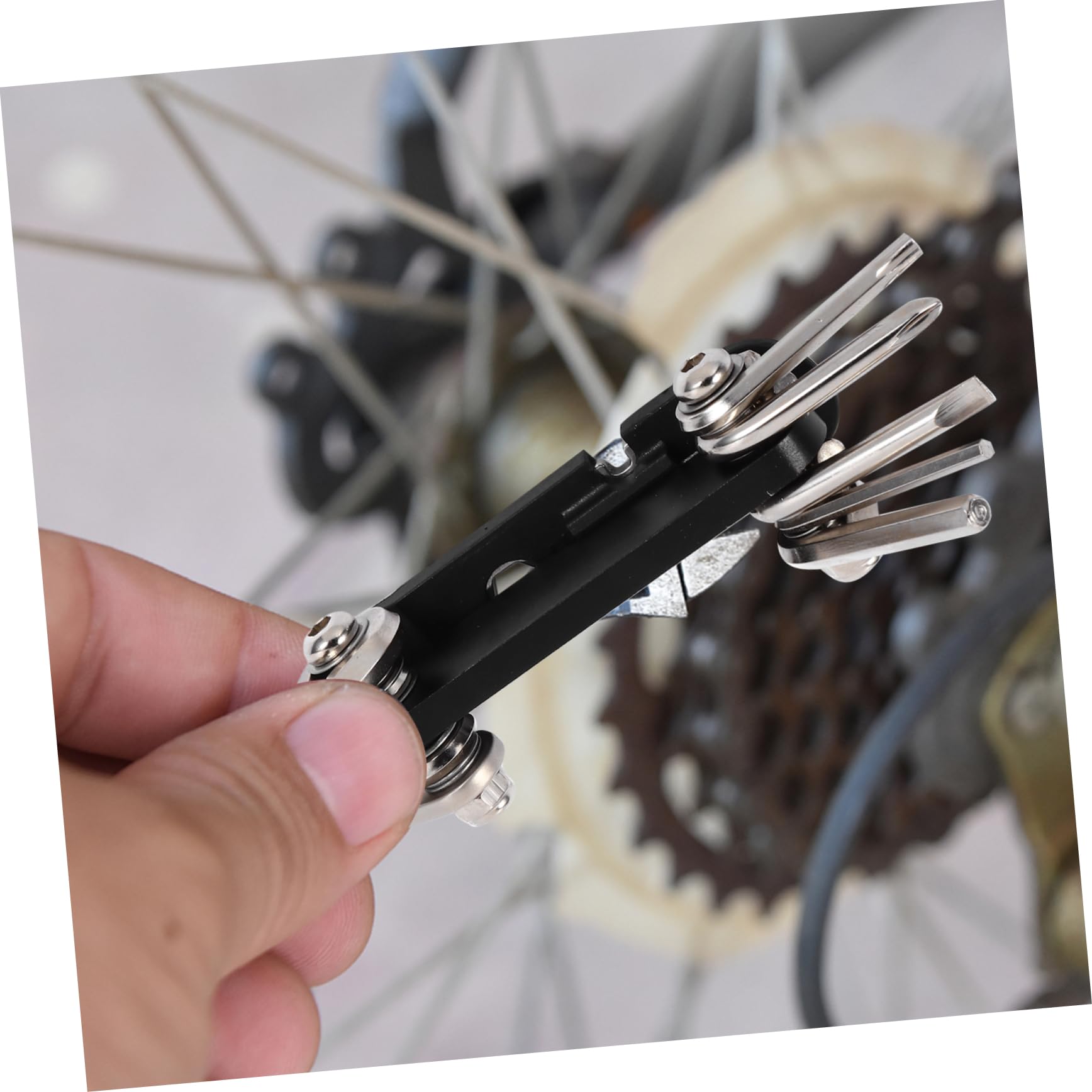 SUPVOX 1pc Multifunctional Combination Wrench Tool for Computers and Home Repairs Portable Split Lightweight and Compact for Cyclists and Enthusiasts
