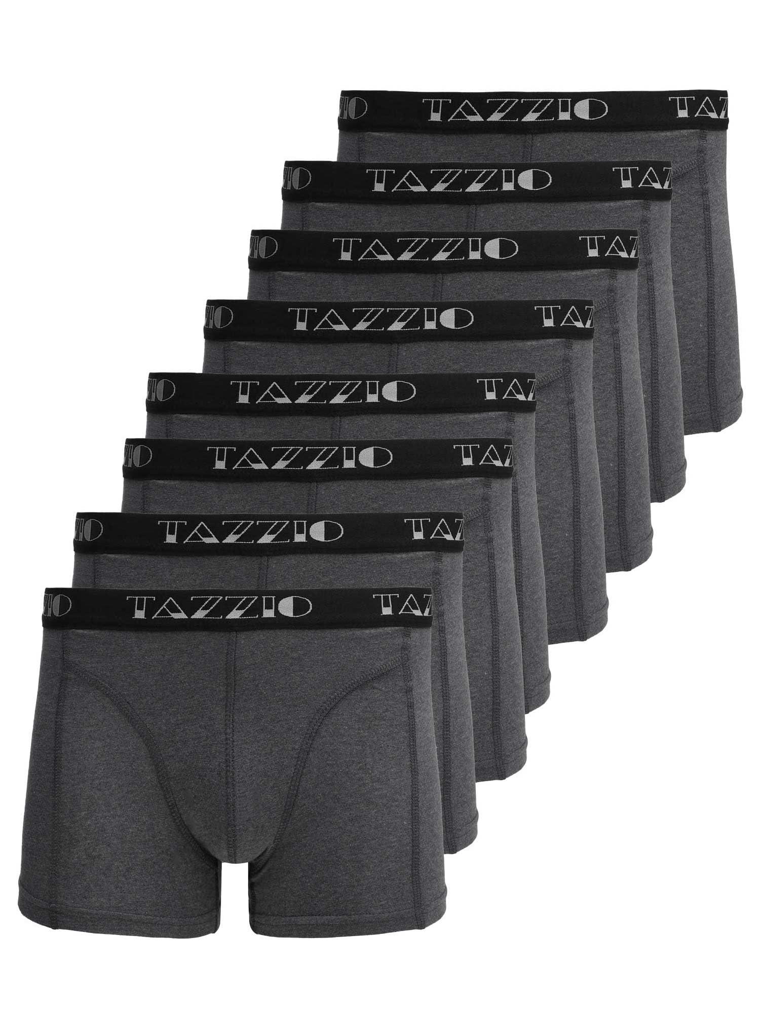 Tazzio Herren Boxershorts BS1000 – 8er Pack Basic Unterhosen Baumwolle – Bequeme Retroshorts mit Komfortbund | Atmungsaktive Männer Unterwäsche