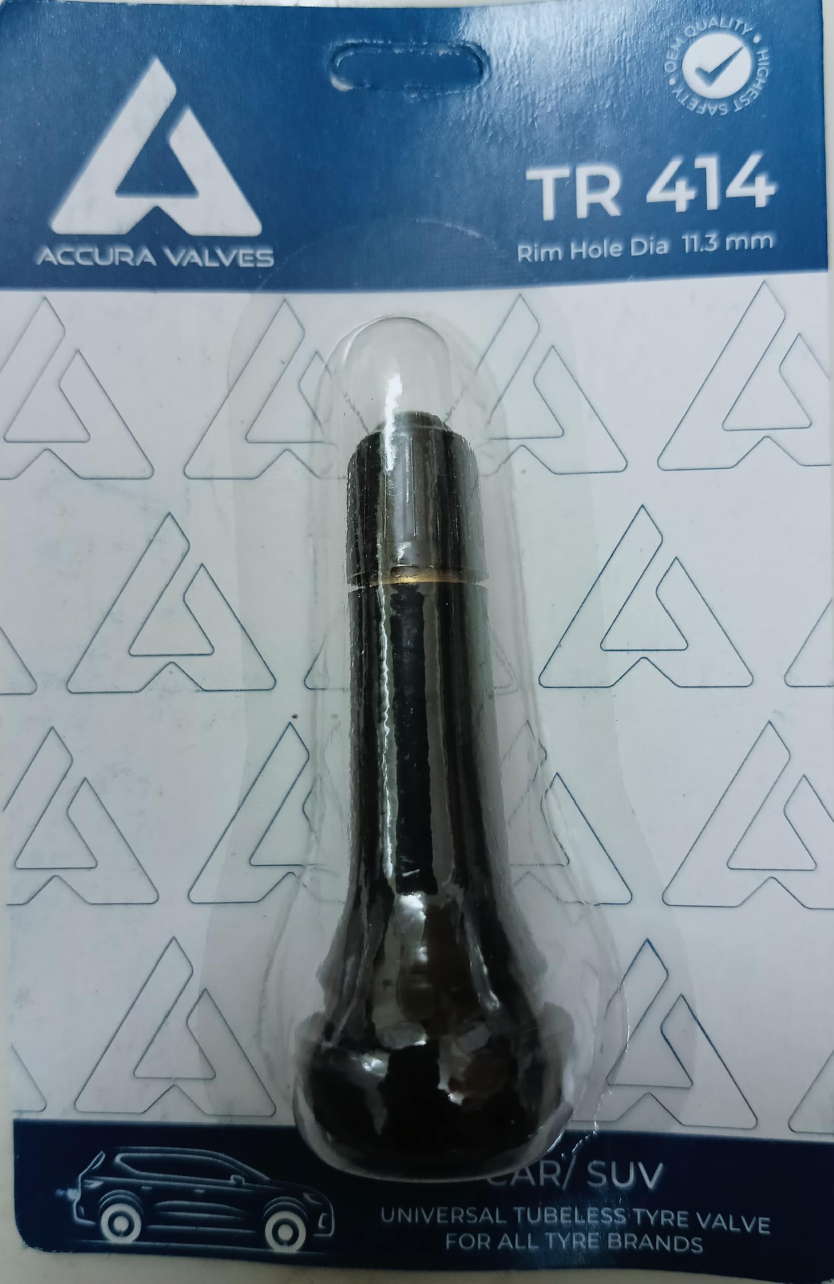 TR 414 Tubeless Tyre Valve, Rim Hole Dia 11.3 mm Pack of 2 pcs-image-3