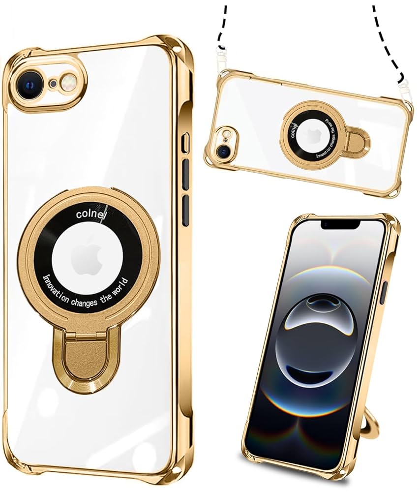 Amazon.co.jp: weiaoluo iPhone 16e ケース リング付き