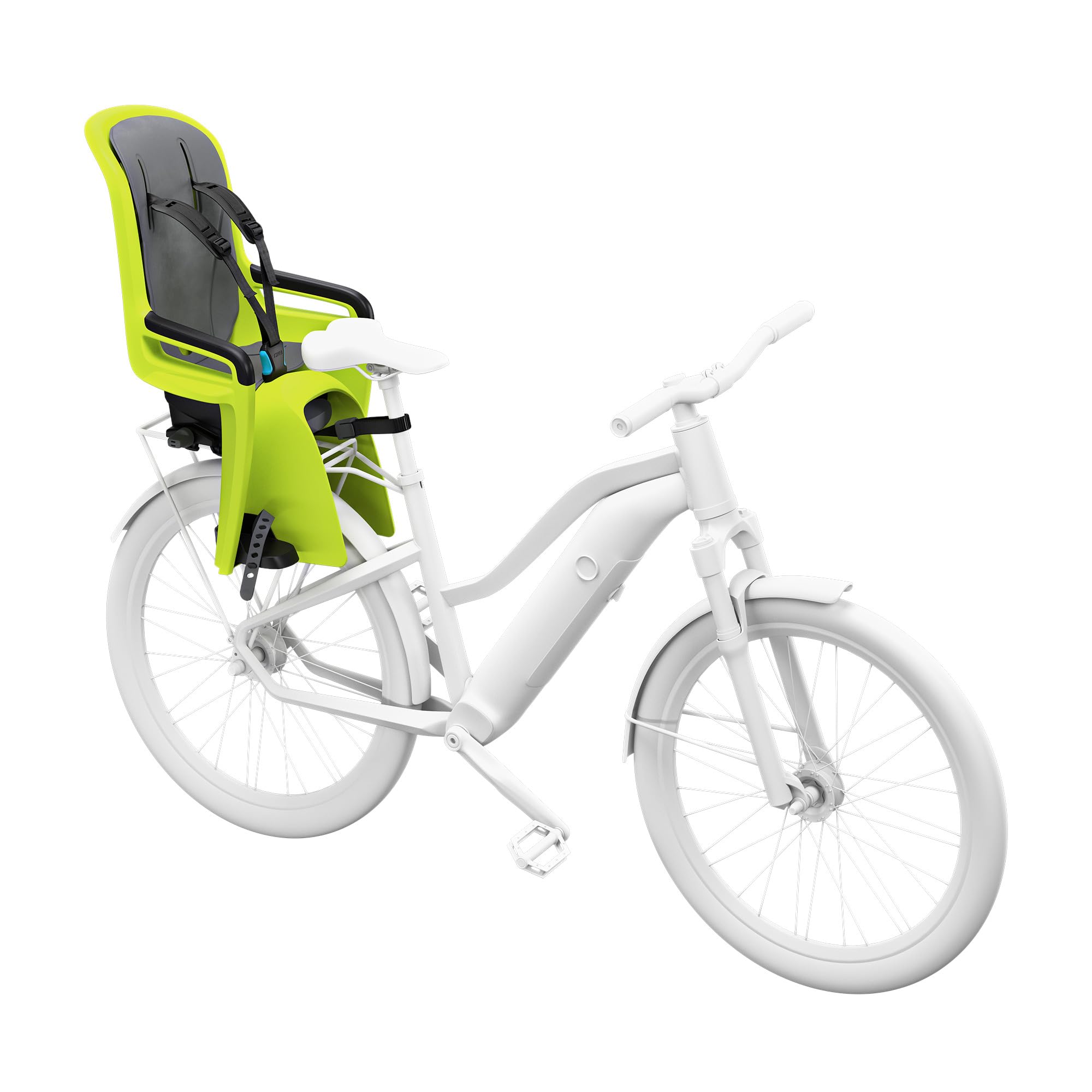 Thule Ridealong 2 Rack Mount Neigbarer Fahrradkindersitz Zur Gepäckträgermontage