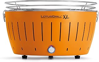 LotusGrill Orange mandarine XL G-OR-435P (diamètre 40,5 cm) avec port USB.