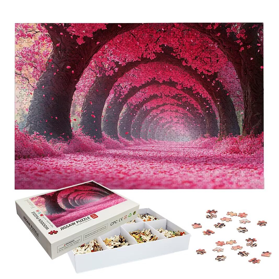 Puzzle Fleurs de Cerisier, Puzzle 2000 Pièces Adultes, Puzzles Décor -2217