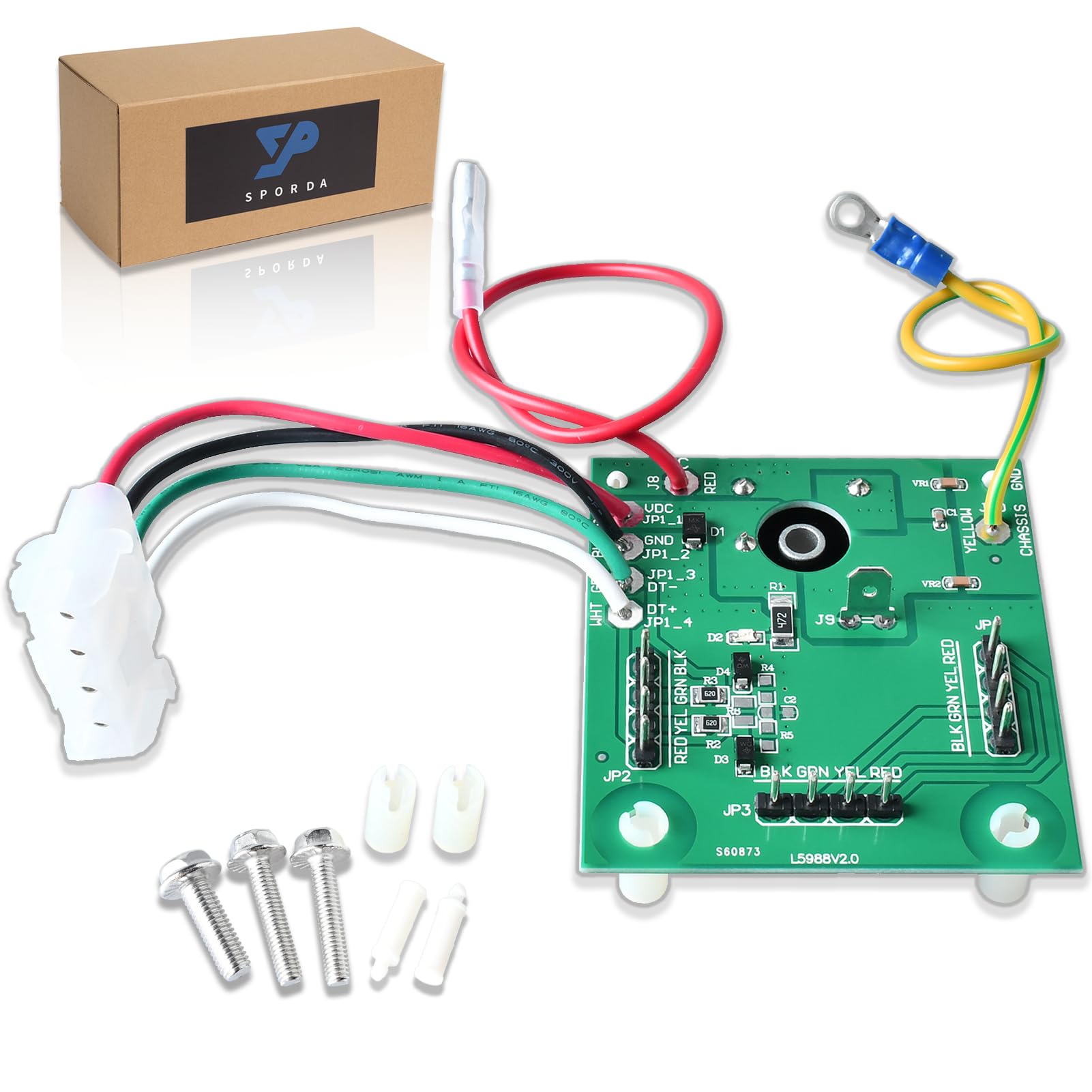 521218 Load Center SCG Surge Board,Replacement for EasyTouch PL4/PSL4 Control Systems & IntelliTouch i5+3 3 Personality Kit Automation Control Systems,Replace 521593