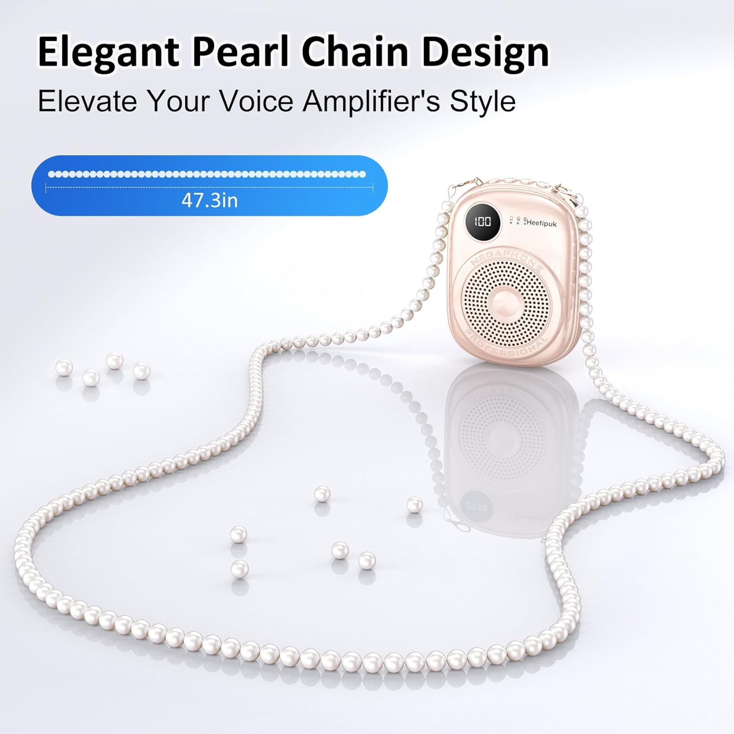 Voice Amplifier for Teachers,Portable Voice Amplifier with Wired Microphone and Speaker,Mini Small Voice Amplifier for Classroom,Speech,Tour Guides,Coaches,Yoga, Fitness Instructors,PA System