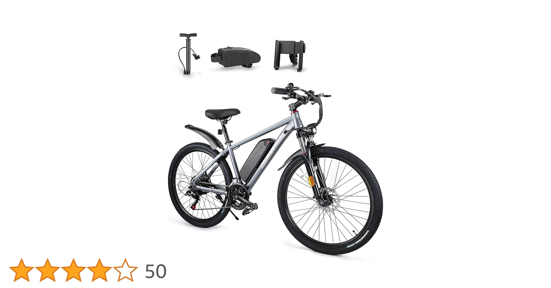 大容量良好バッテリー、長距離走行可能！電動アシスト自転車26インチ 大容量サムスンバッテリー搭載で最大130km走行可能 パワフル電動