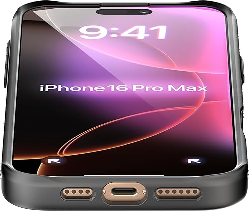 Miniatura 5 de REBEL Case for iPhone 16 Pro Max [Gen-6 Aramid Fiber] Strong MagSafe Compatible, Grippy Sides, Shockproof Corners, Metal Lens + Buttons, Upgraded
