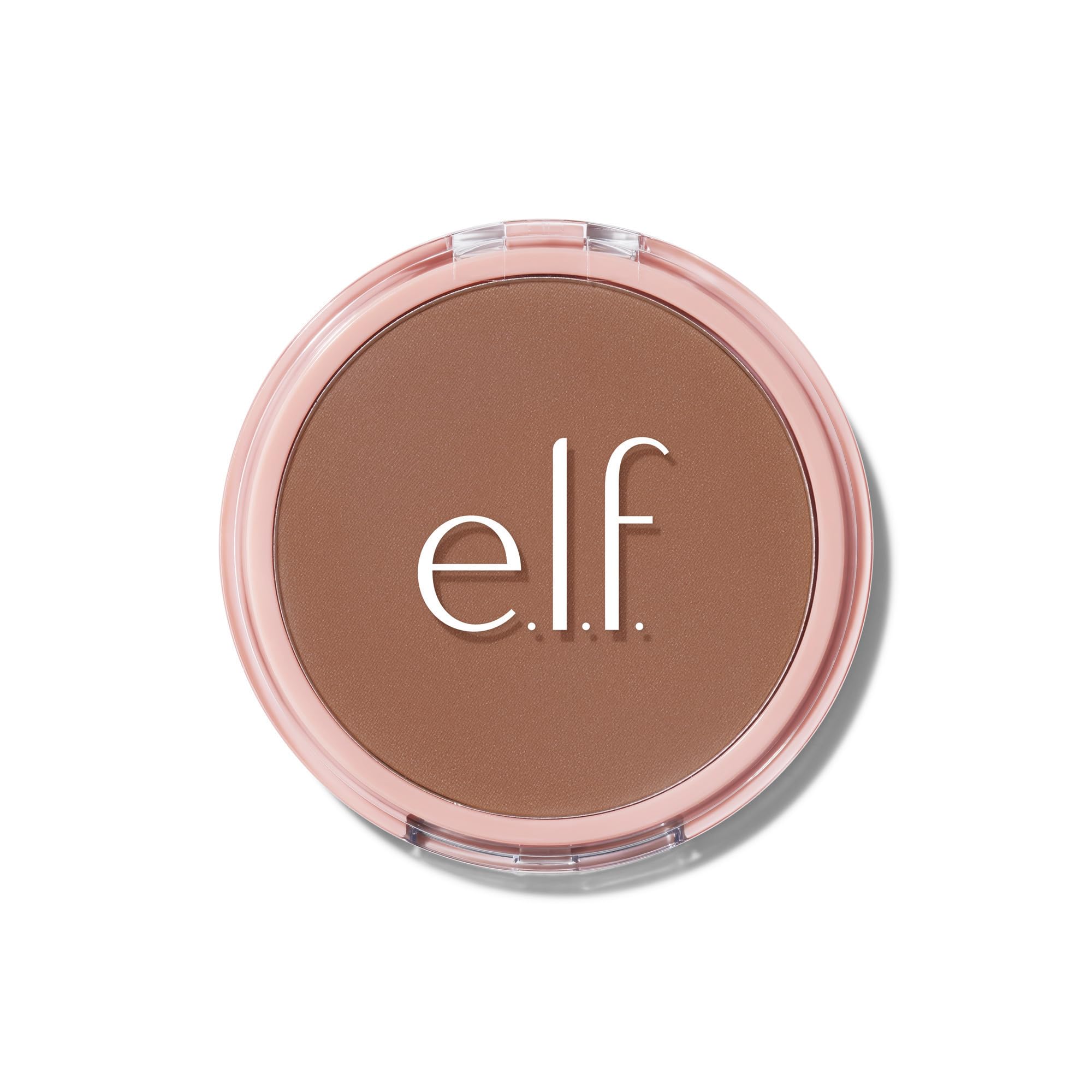 e.l.f. Halo Glow Powder Filter, Gepresster Finishing-Puder, Aufbaubare Deckkraft, Verfeinert das Porenbild, Mit Velours-Puderquaste und Spiegel, Vegan & Tierversuchsfrei, Rich Warm