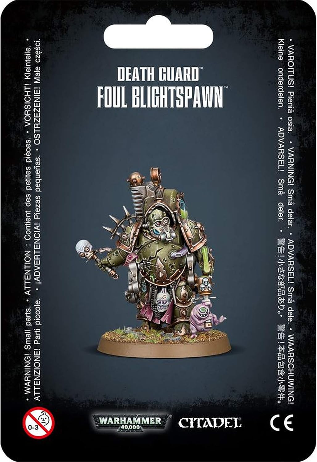 Games Workshop 99070102002" Death Guard Foul Blightspawn, Black