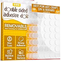 Vista 9 de Cinta Adhesiva de Doble Cara Puntos Adhesivos Masilla Removible Sin Rastro Adhesivo Transparente Calcomanías Impermeables para Decoración