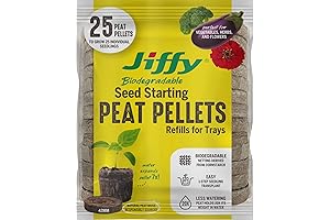 Jiffy J4REFILL Peat Pellets: Nourishing Growth for Your Plants