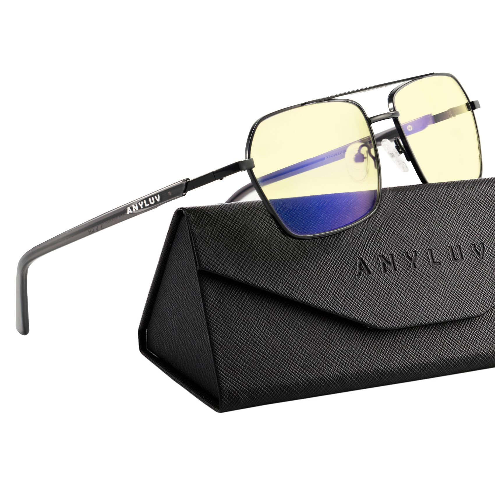 ANYLUV Blue Light Glasses Men/Women, Blue Light Blocking Glasses, Computer Screen Blocker Eyes Protection Glasses