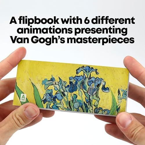 Miniatura 2 de Flipboku Vincent Van Gogh Flipbook con 6 animaciones cautivadoras - Impresionante juego de ilusión óptica - 6 divertidas historias animadas para