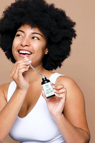 Miniatura 8 de Seddy Aceite para el crecimiento del cabello  Cafeína, ricino, biotina, menta, argán, jojoba, aceite de romero para el crecimiento del cabello,