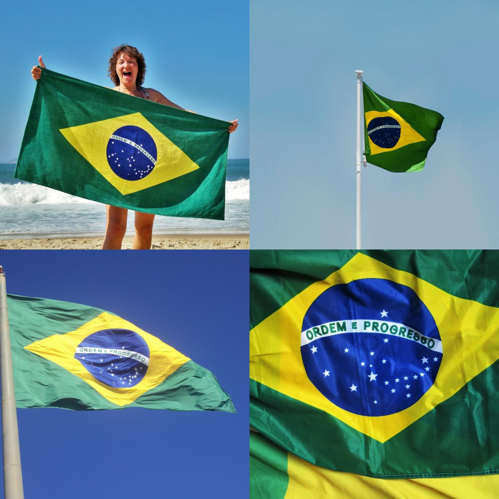 ○IZZO GOL パンデイロ 10インチ ブラジル製 国旗柄○ ○IZZO GOL