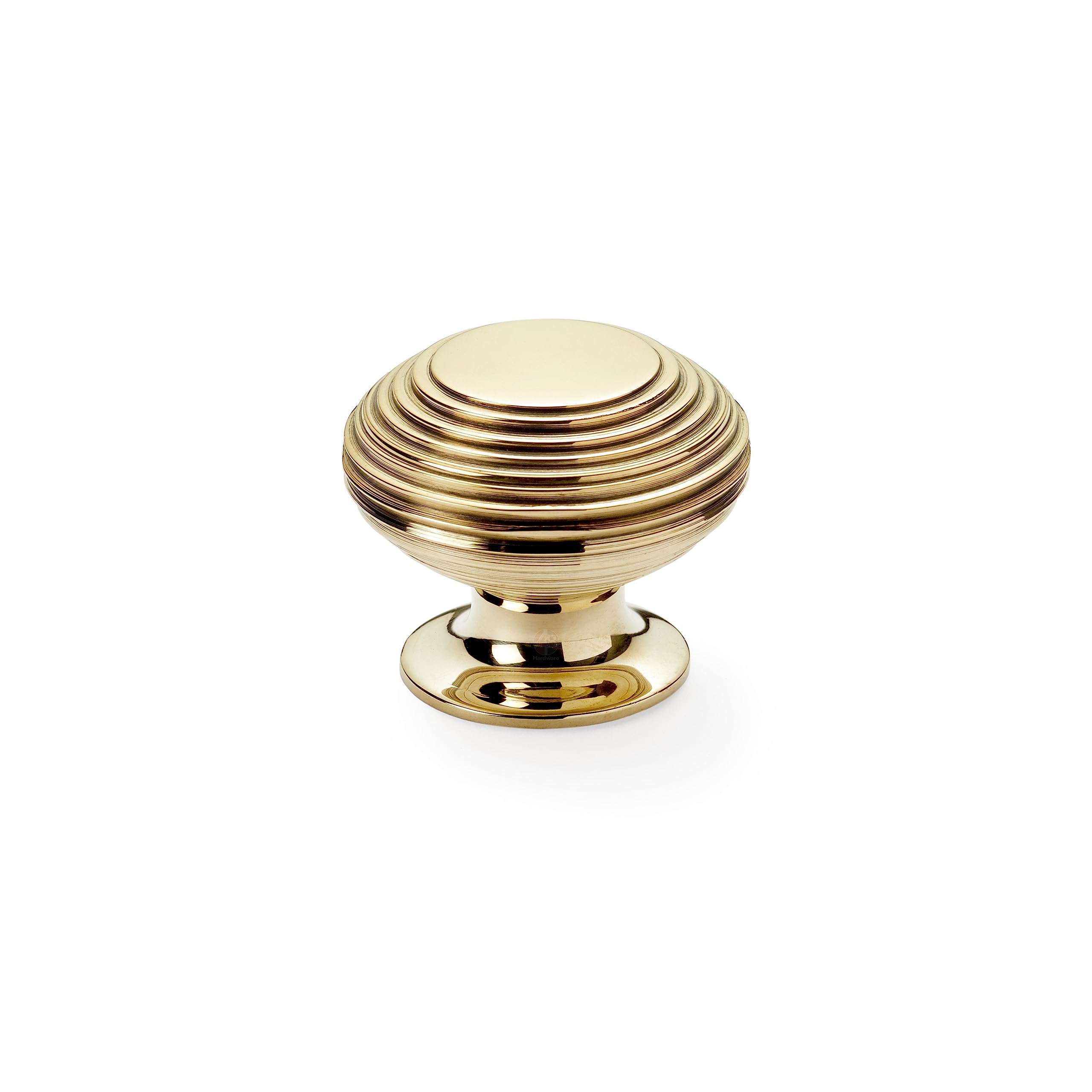 Ab Hardware Aged Brass 40Mm Aged Solid Brass Heavy Beehive Cupboard Door Knobs Handles Drawer Knob