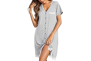 Striped Nightgowns for Women: Effortless Slumber and Stylish Comfort